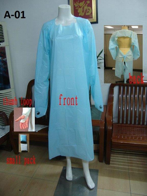 disposable impervious gown